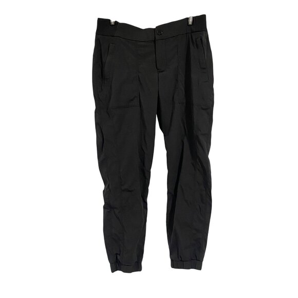 Athleta Trekkie Jogger 2.0 Black‎ Size 6P - Picture 1 of 10